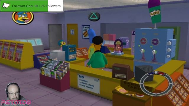 PS2 Stream - Simpsons Hit & Run Ep09 смотреть онлайн