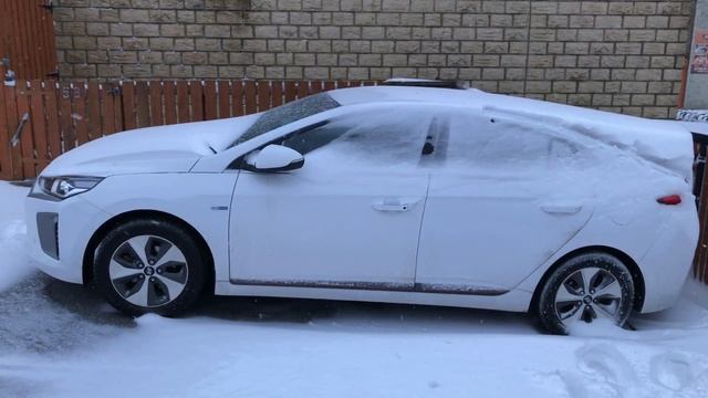 Snow Shows Aerodynamics Hyundai IONIQ Electric UK смотреть онлайн