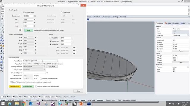 Orca3D Marine CFD Demonstration