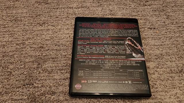 Alligator (1980) Shout Factory 4K Blu ray Unboxing смотреть онлайн