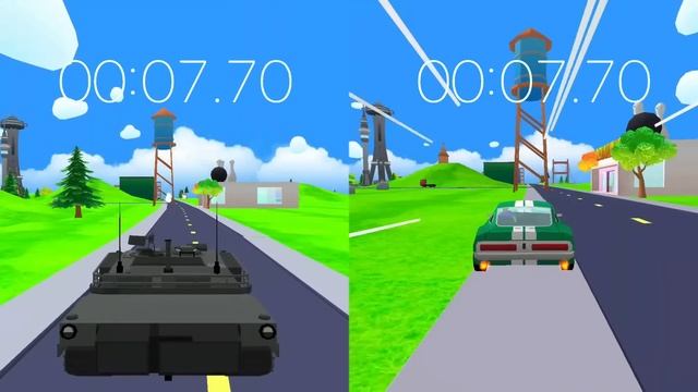 fast cars vs tank bullet 🚀🚀 | dude theft wars смотреть онлайн