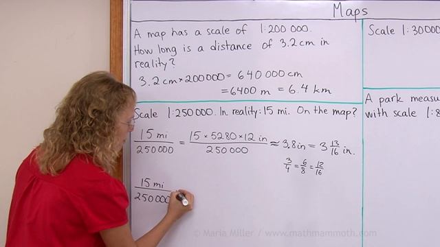 How to calculate distances on the map or in reality using the map scale смотреть онлайн