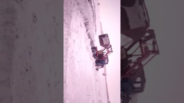 Мтз с пвм т40 чистка снега Зима 2019