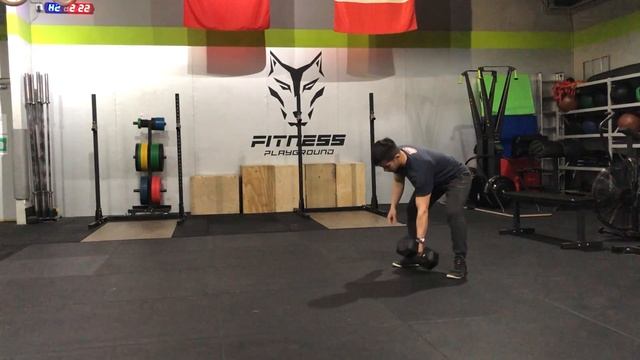 [Movements Demo] - Single Arm DB Devil Press (Fitness) (CrossFit) (WOD) (Workout) смотреть онлайн