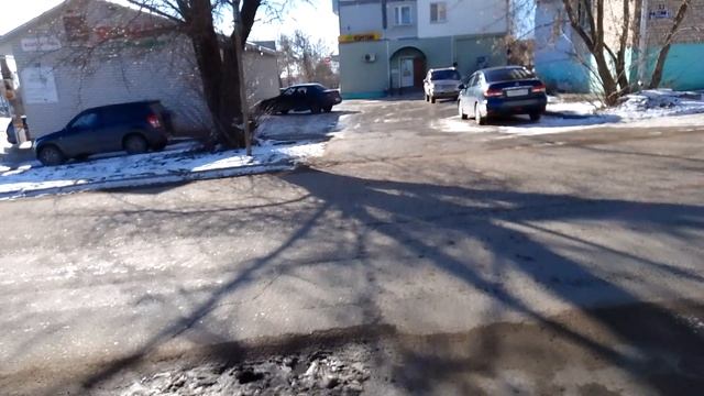 ГУЛЯЮ по ГОРОДУ ЛЮДИНОВО. ОЧЕНЬ ХОЛОДНО. смотреть онлайн