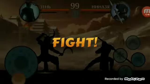 Играю в Shadow Fight 2 прошёл Медведя на невозможно просто везение и украл кусаригаму у Изгоя смотреть онлайн