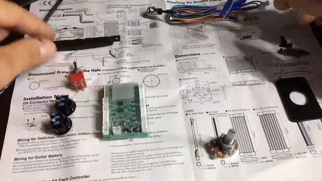 Установка MIDI звукомнимателя Roland gk kit gt3 смотреть онлайн