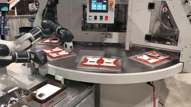 FAB Series Blister Sealing Machine Including Collaborative Robot смотреть онлайн