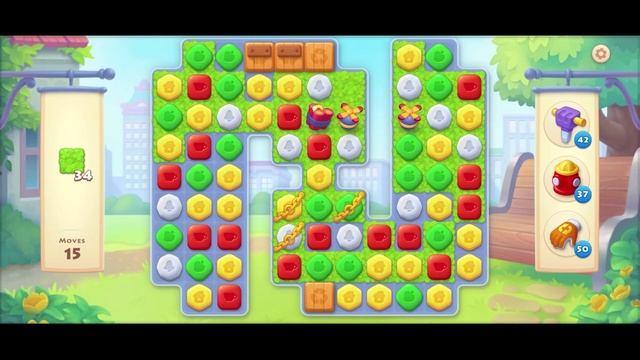 Colorful Puzzle Level 909 ∥ No Booster_All level clear_Township смотреть онлайн