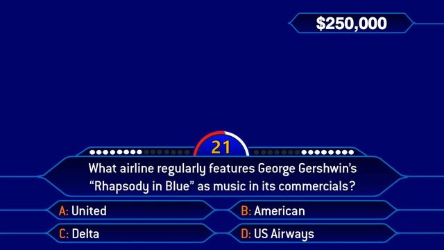 WWTBAM US Clock Format - PPT Animation Test (My Version)