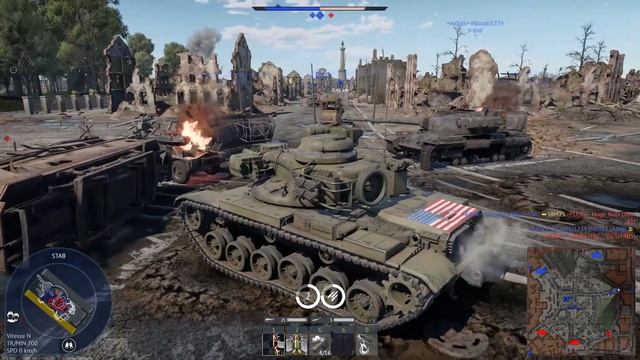 M60A2 "Starship" - War Thunder смотреть онлайн