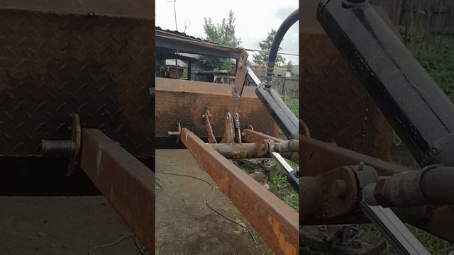 Выворот ковша и копир, как на большом погрузчике смотреть онлайн