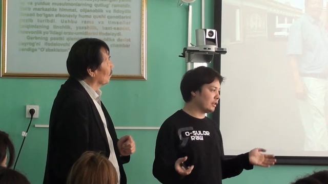 Встреча Лекима со студентами и преподавателями института художеств и дизайна им. Бехзода смотреть онлайн
