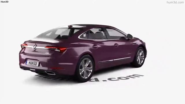 Buick LaCrosse Avenir CN-spec 2020 3D model by 3DModels.org смотреть онлайн