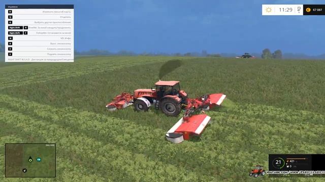 Рабочие будни 82 день.В СПК Максимовка (" Второй укос трав Продолжение) FS 15 смотреть онлайн
