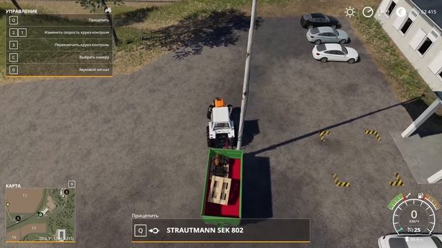 ПЕРВАЯ ДОСТАВКА! ПОГРУЗКА ПОДДОНОВ! [Farming Simulator 19] смотреть онлайн