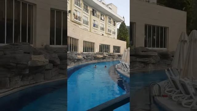 Медер резорт ( выход к бассейну). Кемер сентябрь 2019 смотреть онлайн