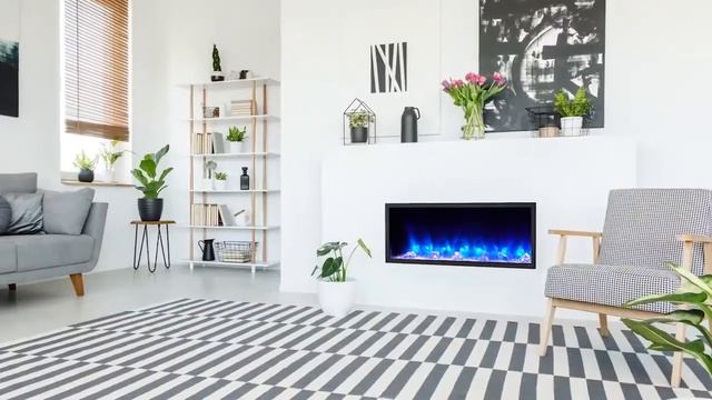 SimpliFire Scion Clean Face Linear Electric Fireplace смотреть онлайн