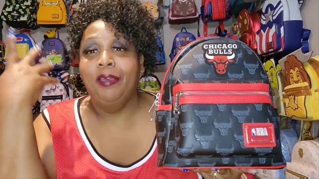 My Review of The Chicago Bulls Loungefly Minibackpack смотреть онлайн
