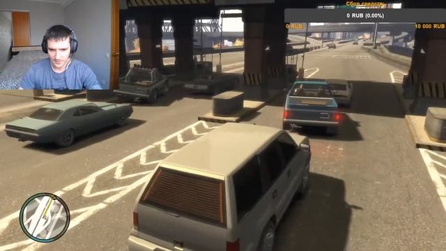 Grand Theft Auto 4 Прохождение на Стриме #2