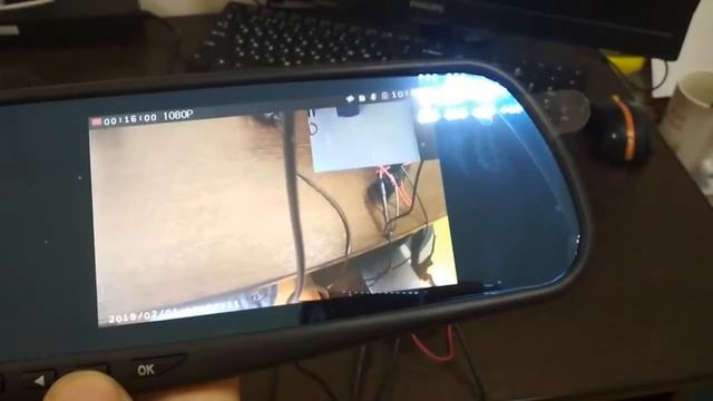 Инструкция зеркало видеорегистратор VEHICLE BLACKBOX DVR с камерой заднего вида смотреть онлайн