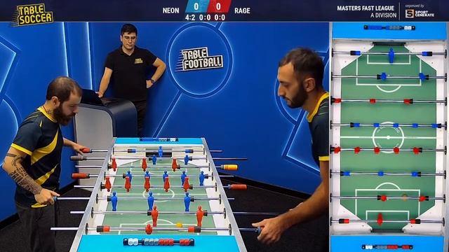 Table Football | E.Ghazaryan (NEON) - G.Galstyan (RAGE) | 12.09.2022 12:20(GMT+4) | MFL смотреть онлайн