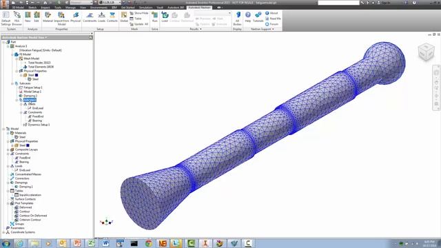 Autodesk Nastran In-CAD Random Vibration Fatigue смотреть онлайн