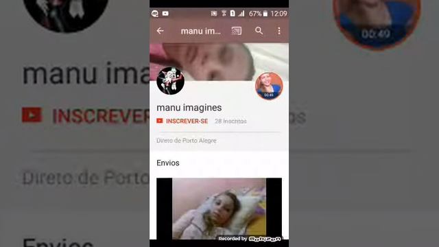 Divulgando o canal da manu imagines😙 смотреть онлайн