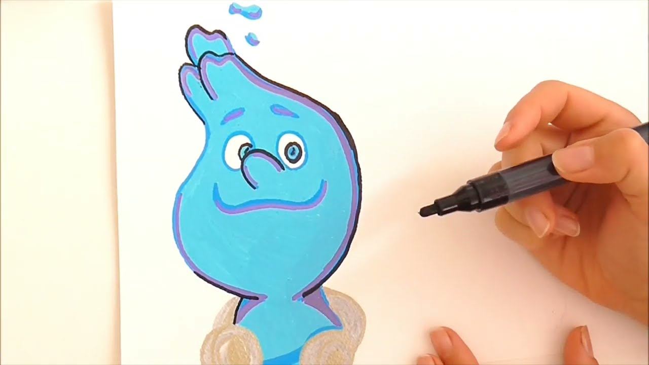 Drawing WADE In Art Styles (Elemental) смотреть онлайн