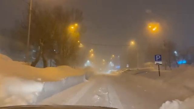 Министр транспорта Сахалинской области инспектирует работу дорожников в метель смотреть онлайн