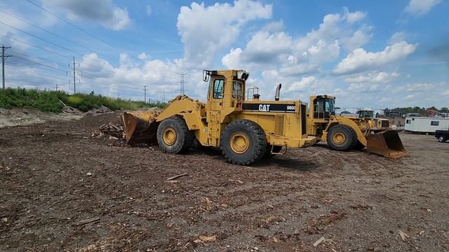 1993 CAT 980F Wheel Loader смотреть онлайн