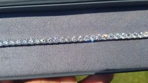 Ben Garelick 11 87 Carat Round Cut Lab Grown Diamond Tennis Bracelet