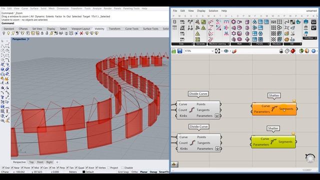 CREATE AN ENTIRE PARAMETRIC MODEL OF A PITCHED ROOF STRUCTURE USING ONLY A SPLINE CURVE AS AN INPUT смотреть онлайн