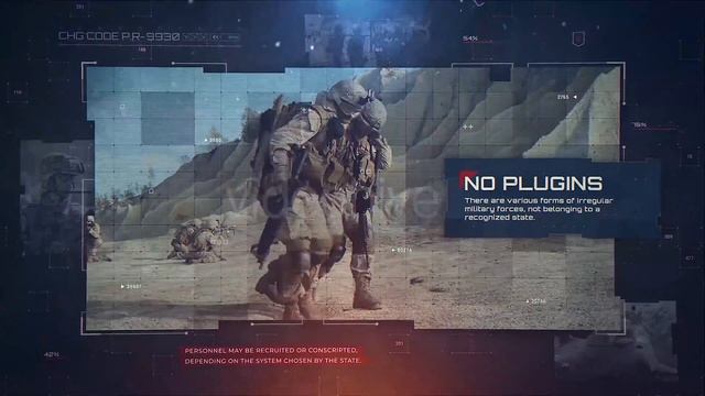 Military Slideshow | After Effects Project Files - Videohive Template