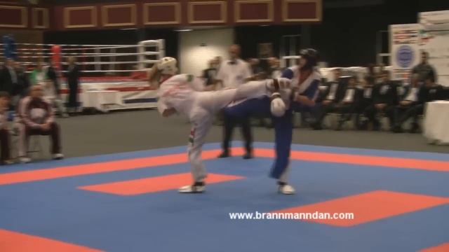 Bev Sturzaker v Henrietta Nagy -70kg WAKO Final 2011 смотреть онлайн