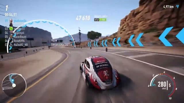 NFS Payback - Cruise Control: 1:45,40 [Beetle]