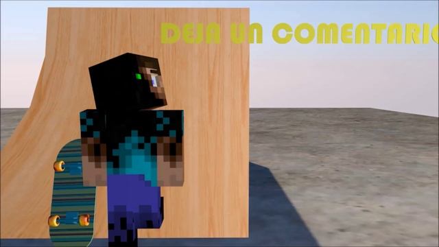 Minecraft skate | Animación | OneSixDesigner смотреть онлайн