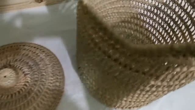 Keranjang Rotan Keranjang Laundry Rotan Keranjang Rotan Estetika Serbaguna смотреть онлайн