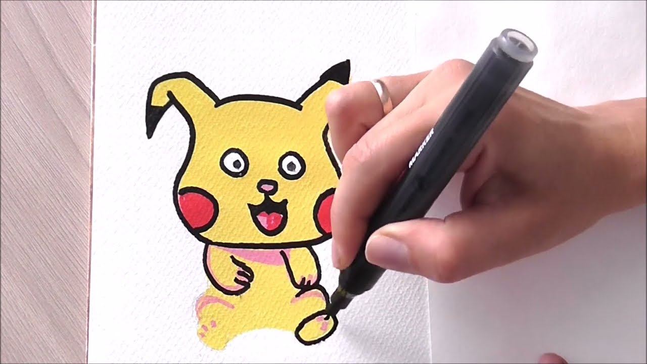 How To Draw A Pikachu смотреть онлайн