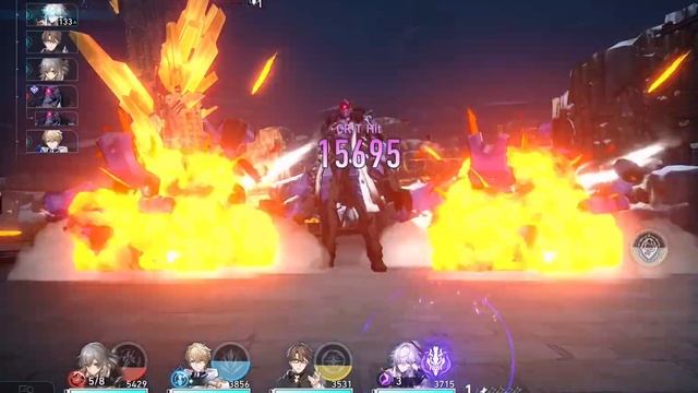 EASY destroy Simulated universe world 4 (difficulty 3) with Gepard & Jing Yuan смотреть онлайн