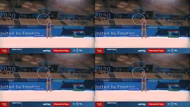 Linoy Ashram Hoop AA Final - Olympic Games Tokyo 2020 #rhythmicgymnastics #israel