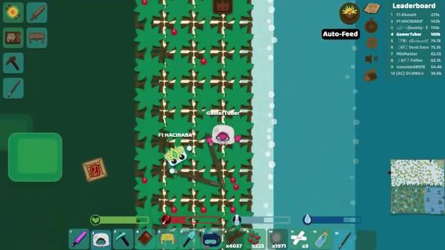 STARVE.IO - 100 PLOT BERRY FARM смотреть онлайн