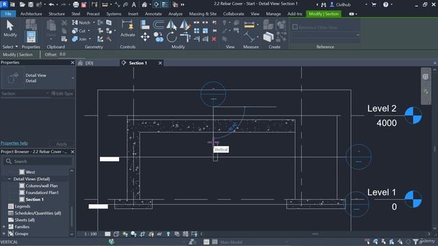 2.3. Creating the detail view in Revit смотреть онлайн