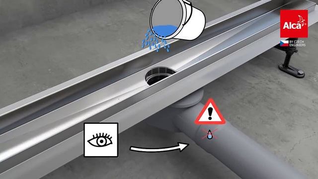 Установка Alcaplast APZ13 высокий профиль