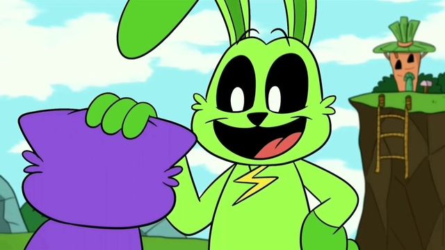 Улыбающиеся зверята анимация.(Кетнап в выходной) русская озвучка