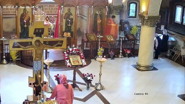 Божественная литургия. 22.04.2025 в 8-00. смотреть онлайн