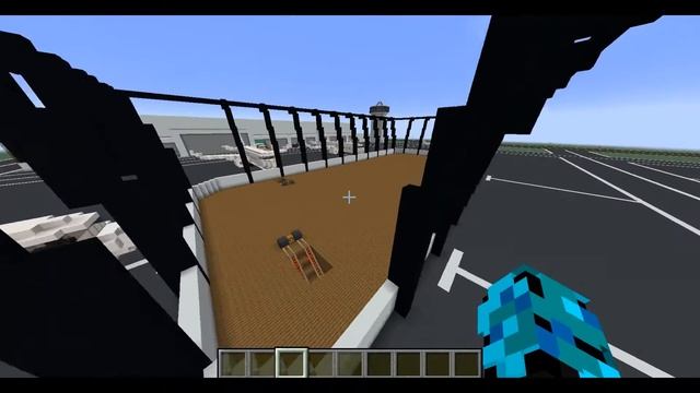 How to Build an Airport Terminal in Minecraft смотреть онлайн