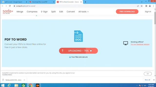 How To Convert PDF TO WORD | PDF TO WORD CONVERTER | PDF Ki File Ko Word Main Kaise Convert Karte смотреть онлайн
