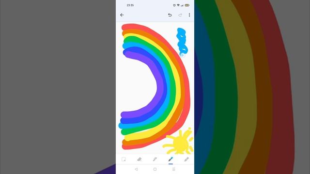 радуга 🌈 рисунок на телефоне смотреть онлайн