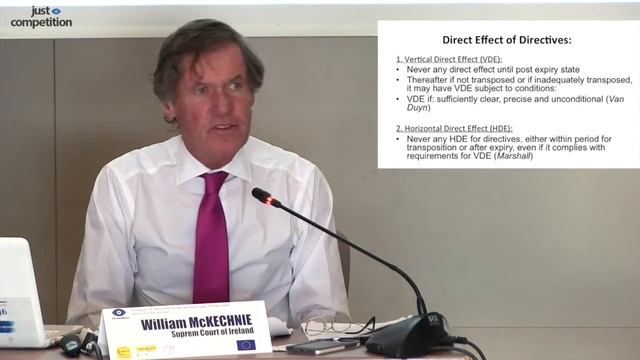 Mr Justice William McKechnie, Judge of the Supreme Court of Ireland: The Damages Direcive смотреть онлайн